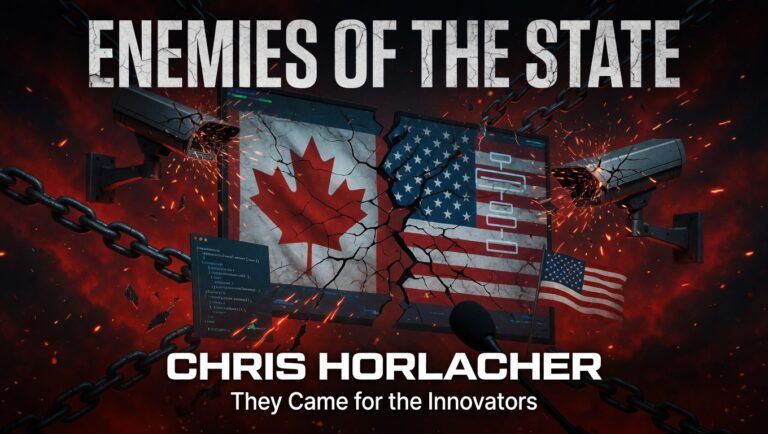 Chris Horlacher Presents at Enemies of the State Conference: “They Came for the Innovators”
