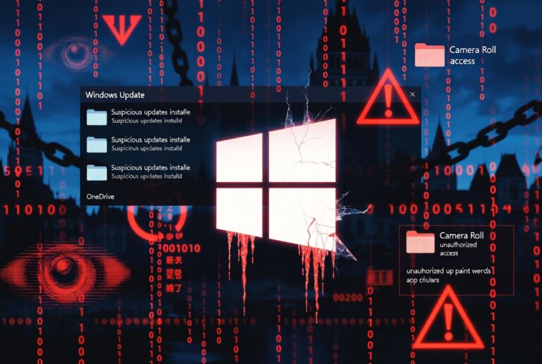 Microsoft Under Fire: Evidence of Unauthorized Access, Mass Updates, and Potential Intelligence Agency Exploitation